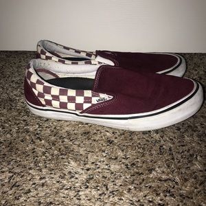 Maroon ultra Cush VANS